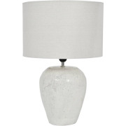 Speckle Glazed Table Lamp and Shade